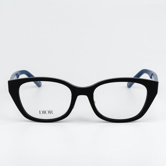 NEW Dior LAPARISIENNEDIORO S4F 1000  Black Blue Women Eyeglasses - Picture 3 of 12